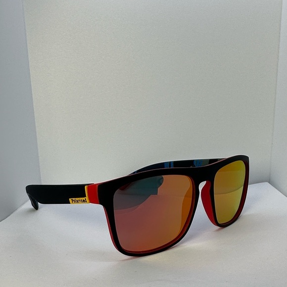🔥NEW Polarized UV protection Sunglasses-Black & Red SportyStyle-unisex polarized - Picture 14 of 16
